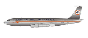 IF701AA1221P - Inflight 1/200 American Airlines Boeing 707-100 “Polished” (With Stand) - N7577A