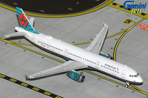 GJAAL2262 - Gemini Jets 1/400 American Airbus A321 “America West Heritage Livery” - N580UW