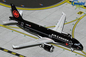 GJACA2255- Gemini Jets 1/400 Air Canada Jetz Airbus A320 "Black Color Scheme"- C-FNVV