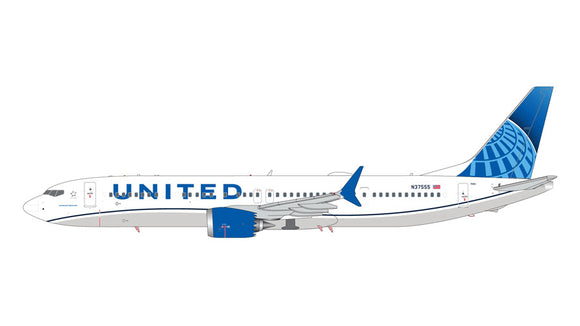 Pre-Order - G2UAL1256 - Gemini Jets 1/200 United Boeing 737 MAX 9 - N37555