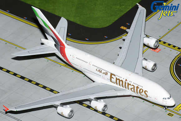 GJUAE2218 - Gemini Jets 1/400 Emirates Airbus A380 