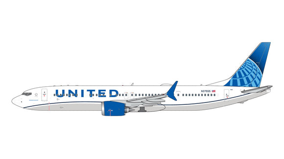 Pre-Order - GJUAL2226 - Gemini Jets 1/400 United Airlines Boeing 737 MAX 9 - N37555