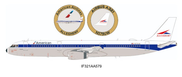 Pre-Order - IF321AA579 - Inflight 1/200 American Airlines Airbus A321-231 