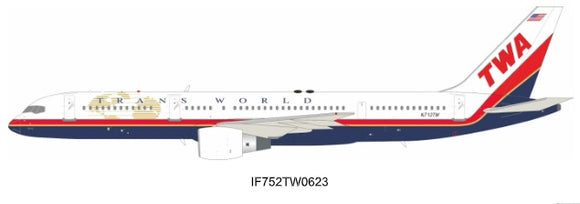 Pre-Order - IF752TW0623 - Trans World Airlines (TWA) Boeing 757-2Q8 (With Stand) - N712TW