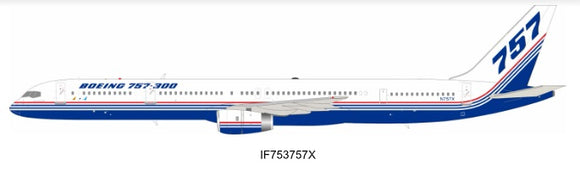 Pre-Order - IF753757X - House Colors Boeing 757-300 (With Stand) - N757X