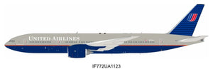 Pre-Order - IF772UA1123 - Inflight 1/200 United Boeing 777-200/ER "Battleship Gray" (With Stand) - N786UA