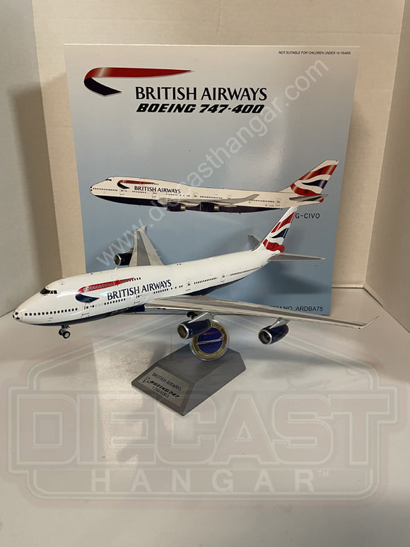 ARDBA75 - ARD 200 British Airways Boeing 747-436 