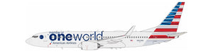 Pre-Order - IF738AA0224 - Inflight 1/200 American Airlines "One World" Boeing 737-823 "With Stand" - N837NN