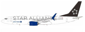 Pre-Order - JF-737-8-044 - United Airlines Boeing 737-824(WL) "Star Alliance" (With Stand) - N76516