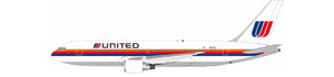 Pre-Order - IF762UA0123 - Inflight 200 United Airlines Boeing 767-200 "Saul Bass with Stand" - N611UA