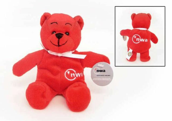 Daron Northwest Airlines Plush Teddy Bear