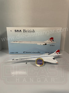 ARDBA25 - Inflight 200 British Airways Aerospatiale British Aerospace Concorde "Negus Colors" - G-BOAC