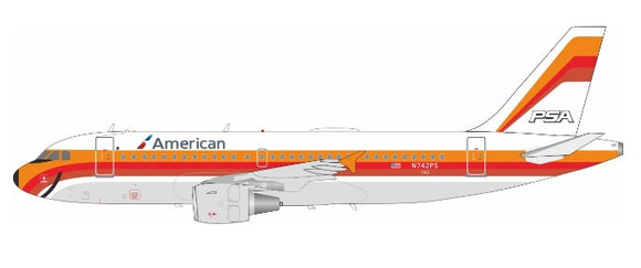 Pre-Order - IF319AA742 - Inflight 1/200 American Airbus A319 