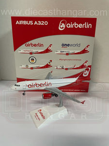 LH2BER201 - JC Wings 1/200 Air Berlin Airbus A320 "Last Flight" - D-ABNW