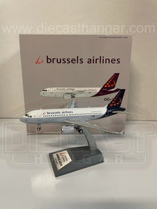 WB-A319-004 - JFOX 1/200 Brussels Airlines Airbus A319-111 (With Stand) - OO-SSS