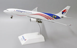 LH2MAS162 - JC Wings 1/200 Malaysia Airbus A330-200 "Negaraku Livery" - 9M-MTZ